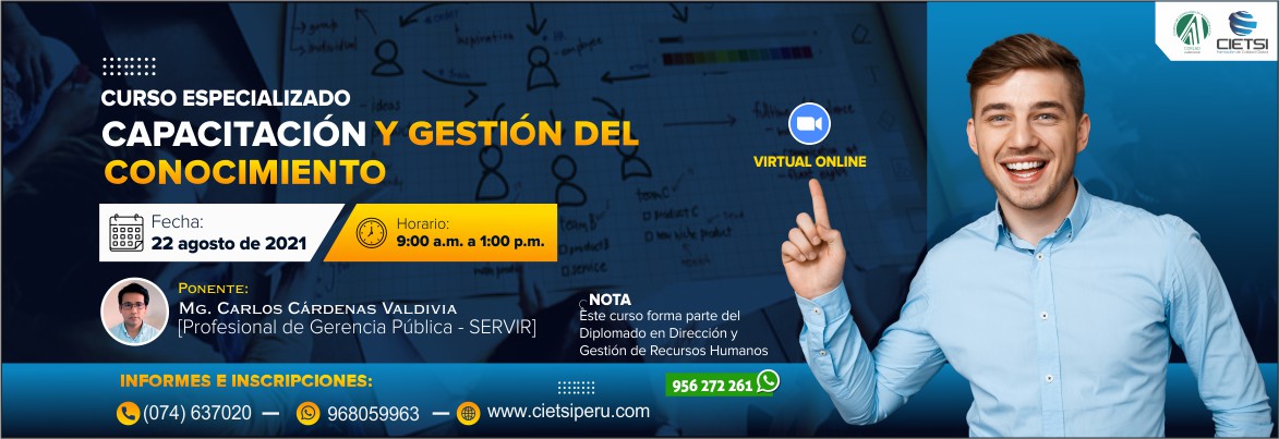 curso especializado capacitaciOn y gestiOn del conocimiento 2021